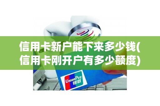 信用卡新户能下来多少钱(信用卡刚开户有多少额度)