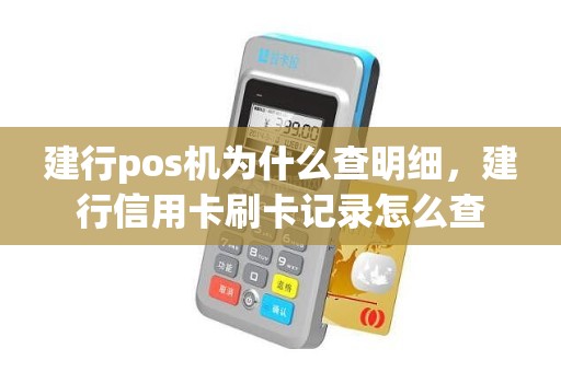 建行pos机为什么查明细，建行信用卡刷卡记录怎么查