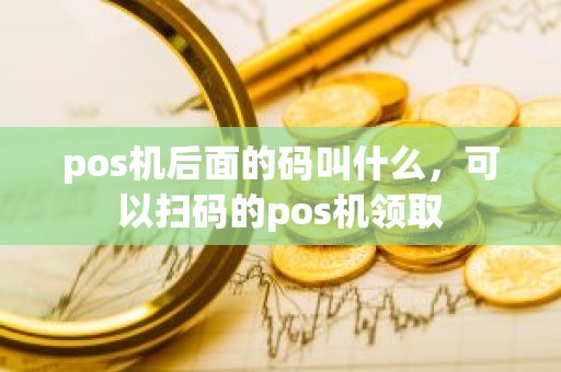 pos机后面的码叫什么，可以扫码的pos机领取