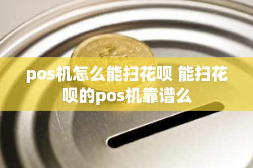 pos机怎么能扫花呗 能扫花呗的pos机靠谱么