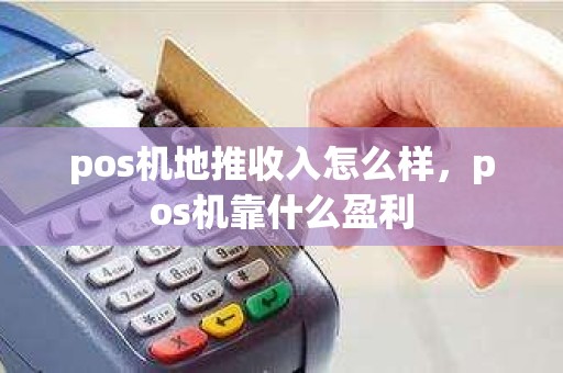 pos机地推收入怎么样，pos机靠什么盈利