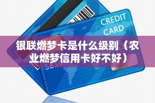 银联燃梦卡是什么级别（农业燃梦信用卡好不好）