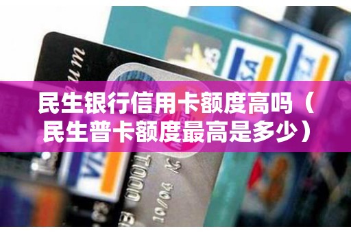 民生银行信用卡额度高吗（民生普卡额度最高是多少）