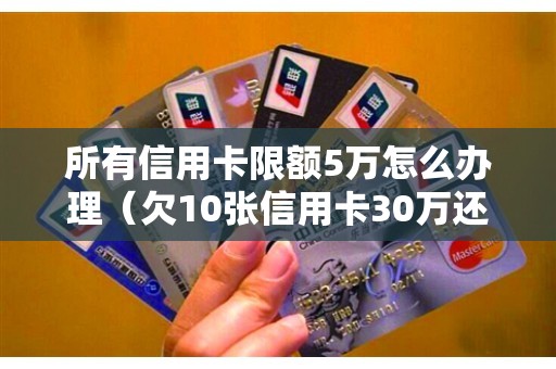 所有信用卡限额5万怎么办理（欠10张信用卡30万还不上）