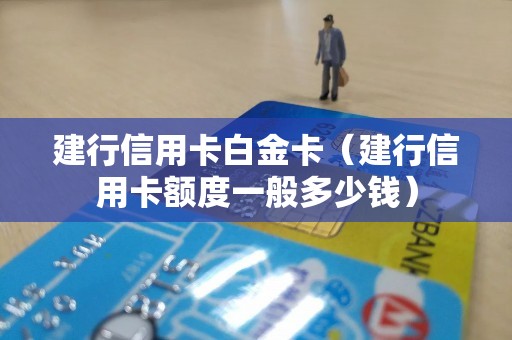 建行信用卡白金卡（建行信用卡额度一般多少钱）