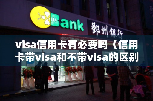 visa信用卡有必要吗（信用卡带visa和不带visa的区别）