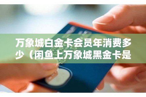 万象城白金卡会员年消费多少（闲鱼上万象城黑金卡是真的吗）