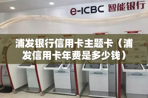 浦发银行信用卡主题卡（浦发信用卡年费是多少钱）