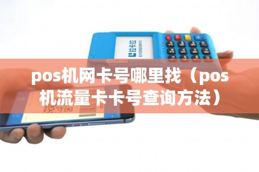 pos机网卡号哪里找(pos机流量卡卡号查询方法) pos机网卡号哪里找(pos机流量卡卡号查询方法)