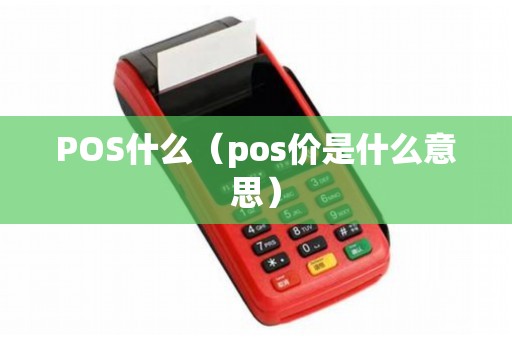 POS什么（pos价是什么意思）