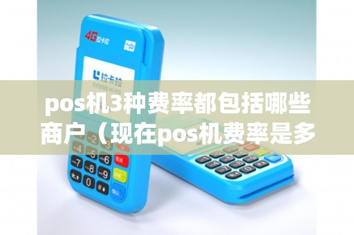 pos机3种费率都包括哪些商户（现在pos机费率是多少）