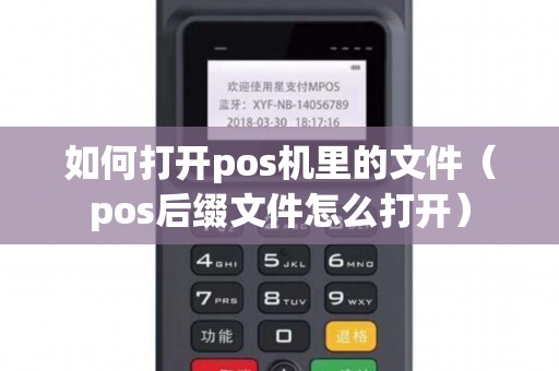 如何打开pos机里的文件（pos后缀文件怎么打开）