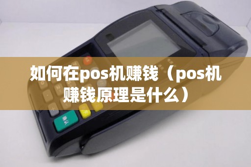 如何在pos机赚钱（pos机赚钱原理是什么）