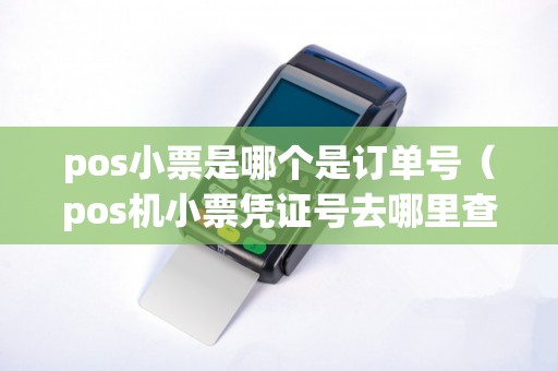 pos小票是哪个是订单号（pos机小票凭证号去哪里查询）