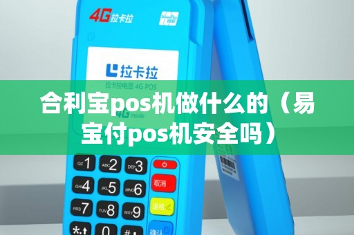 合利宝pos机做什么的（易宝付pos机安全吗）