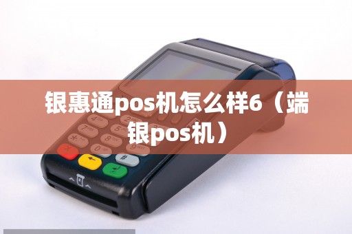 银惠通pos机怎么样6（端银pos机）