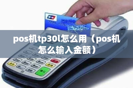 pos机tp30l怎么用（pos机怎么输入金额）