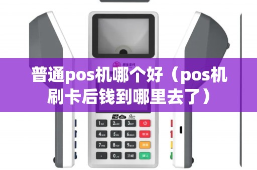 普通pos机哪个好（pos机刷卡后钱到哪里去了）