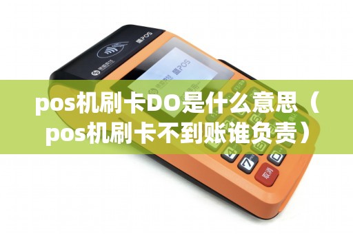 pos机刷卡DO是什么意思（pos机刷卡不到账谁负责）