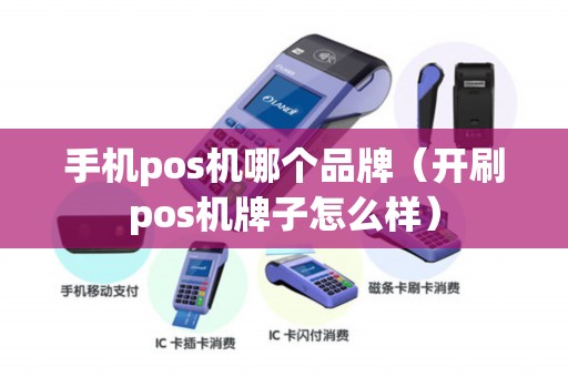 手机pos机哪个品牌（开刷pos机牌子怎么样）