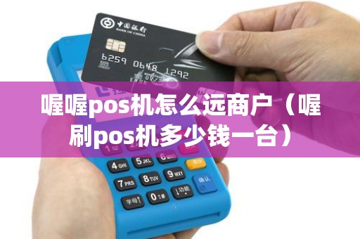 喔喔pos机怎么远商户（喔刷pos机多少钱一台）