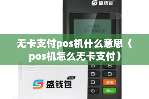 无卡支付pos机什么意思（pos机怎么无卡支付）