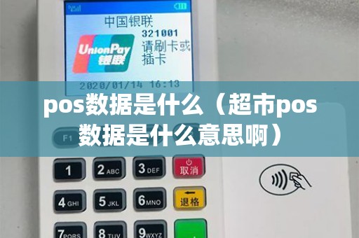 pos数据是什么（超市pos数据是什么意思啊）