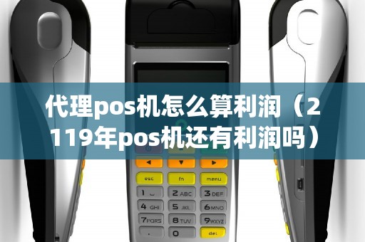代理pos机怎么算利润（2119年pos机还有利润吗）