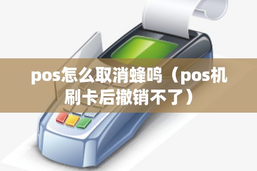 pos怎么取消蜂鸣（pos机刷卡后撤销不了）