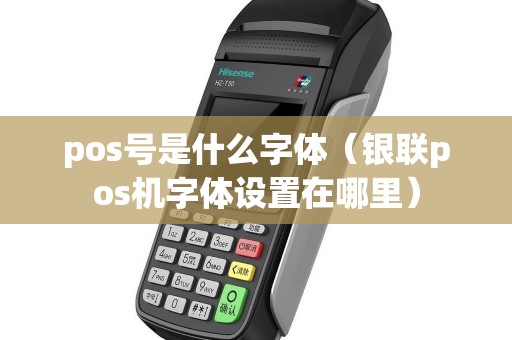 pos号是什么字体（银联pos机字体设置在哪里）