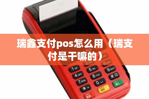 瑞鑫支付pos怎么用（瑞支付是干嘛的）