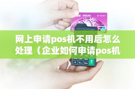 网上申请pos机不用后怎么处理（企业如何申请pos机）