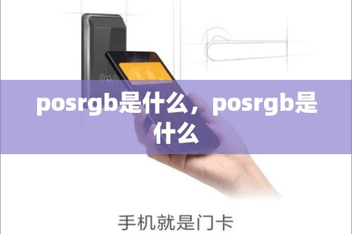 posrgb是什么，posrgb是什么
