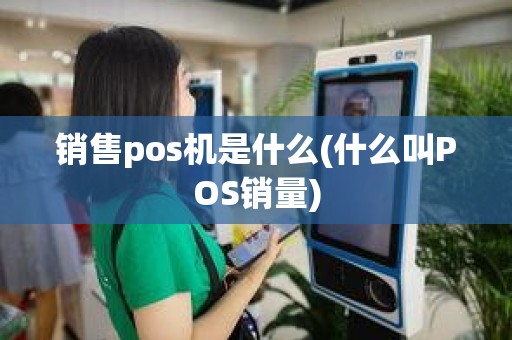 销售pos机是什么(什么叫POS销量)