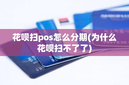 花呗扫pos怎么分期(为什么花呗扫不了了)