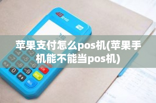 苹果支付怎么pos机(苹果手机能不能当pos机)