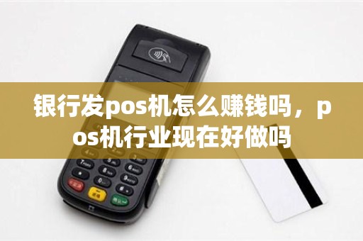 银行发pos机怎么赚钱吗，pos机行业现在好做吗