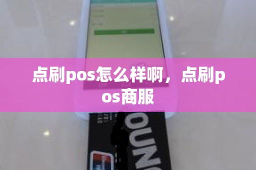 点刷pos怎么样啊,点刷pos商服 点刷pos怎么样啊,点刷pos商服