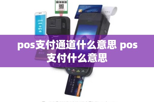 pos支付通道什么意思 pos支付什么意思