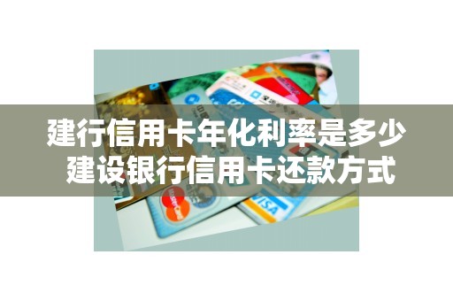 建行信用卡年化利率是多少 建设银行信用卡还款方式