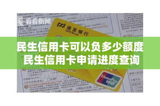 民生信用卡可以负多少额度 民生信用卡申请进度查询