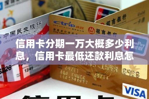信用卡分期一万大概多少利息，信用卡最低还款利息怎么算的