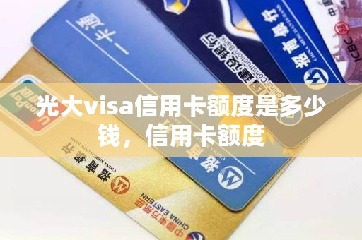 光大visa信用卡额度是多少钱，信用卡额度