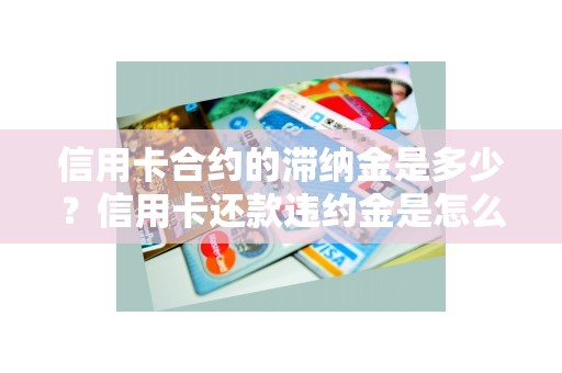 信用卡合约的滞纳金是多少？信用卡还款违约金是怎么产生的