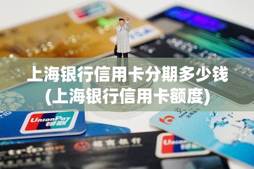 上海银行信用卡分期多少钱(上海银行信用卡额度)