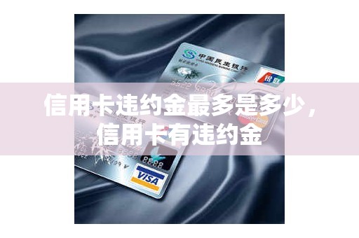 信用卡违约金最多是多少，信用卡有违约金