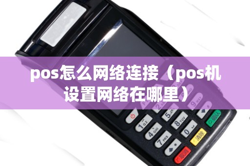 pos怎么网络连接（pos机设置网络在哪里）