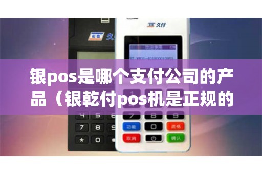 银pos是哪个支付公司的产品（银乾付pos机是正规的吗）