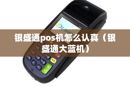 银盛通pos机怎么认真（银盛通大蓝机）