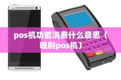 pos机功能消费什么意思（喔刷pos机）